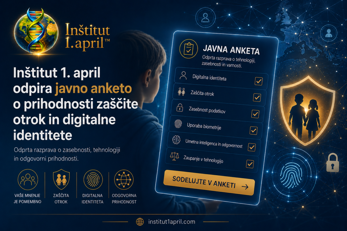 Javna anketa o zaščiti otrok in digitalni identiteti